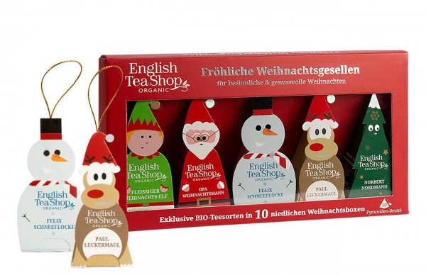 BIO Wintertee Box "Fröhliche Weihnachtsgesellen"