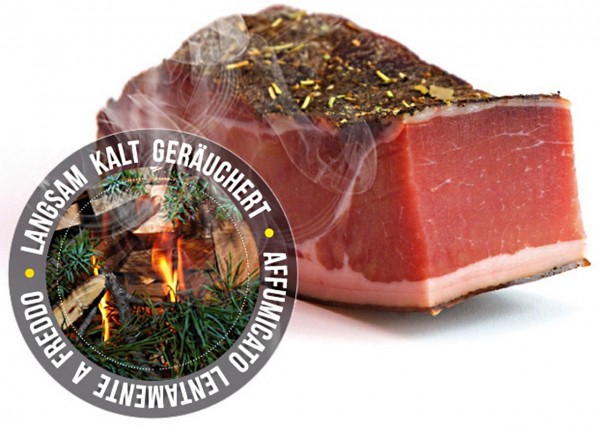 Original Sarntaler Speck Herzstück, ca. 0,40 kg.