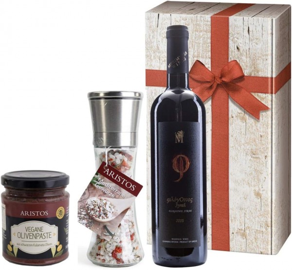 Griechisches Wein Geschenk-Set