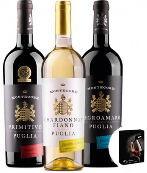 Wein-Geschenkbox Montecore Puglia