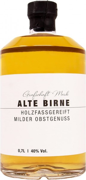 Grafschaft Mark Alte Birne Schnaps