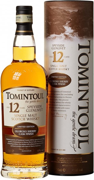 Tomintoul Whisky 12 J. Oloroso