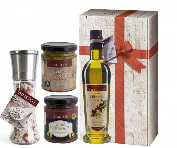 Griechisches Olivenöl Geschenk-Set