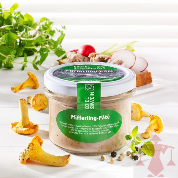 Eichelschwein Pfifferling-Paté